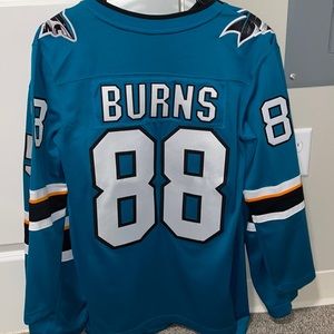 Burns 88 Sharks Jersey